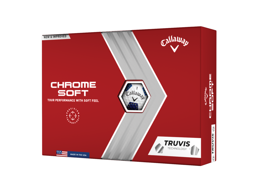 Ryder Cup Callaway Chrome Soft Truvis Dozen | Team Europe