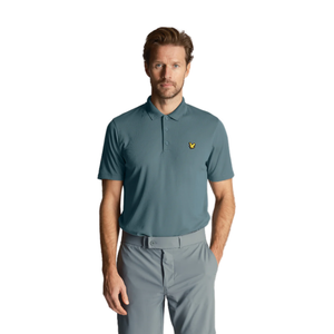 Golf Tech Polo Shirt - Iron Blue