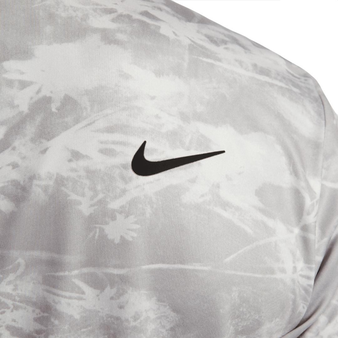 Nike Dri-Fit Tour Solar Floral Polo - Platinum Tint