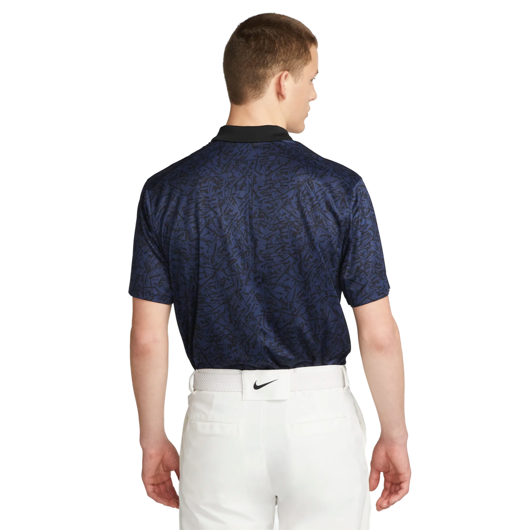 Nike Dri-Fit Victory + Micro AOP - Midnight Navy/White
