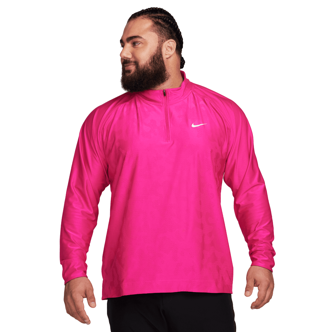 Tour Dri-Fit ADV Half Zip - Hot Pink