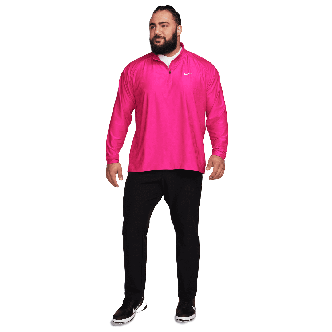 Tour Dri-Fit ADV Half Zip - Hot Pink