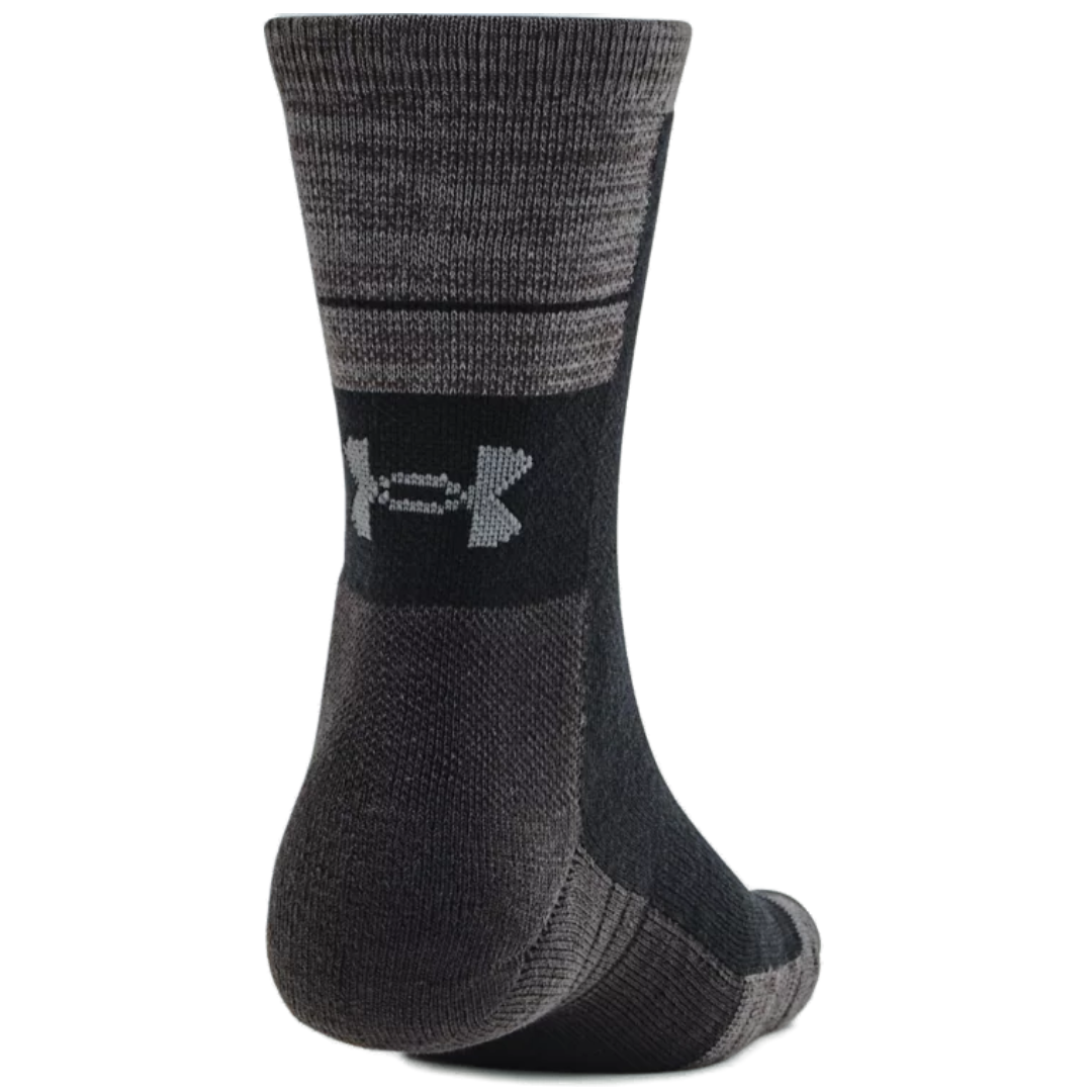 Under Armour Coldweather Crew Socks 2PK - Black