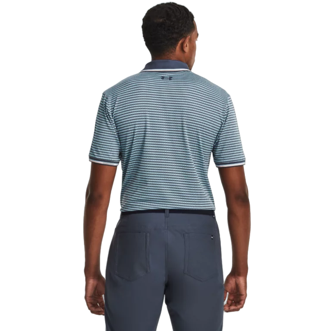 Under Armour Playoff 3.0 SS Rib Polo - Downpour Gray