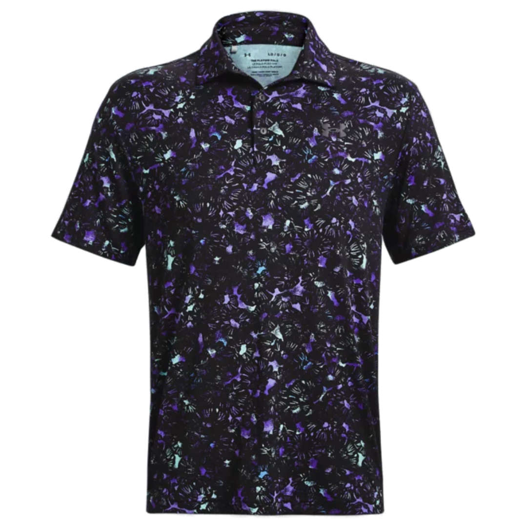 Under Armour Playoff Printed Polo 3.0 - Black