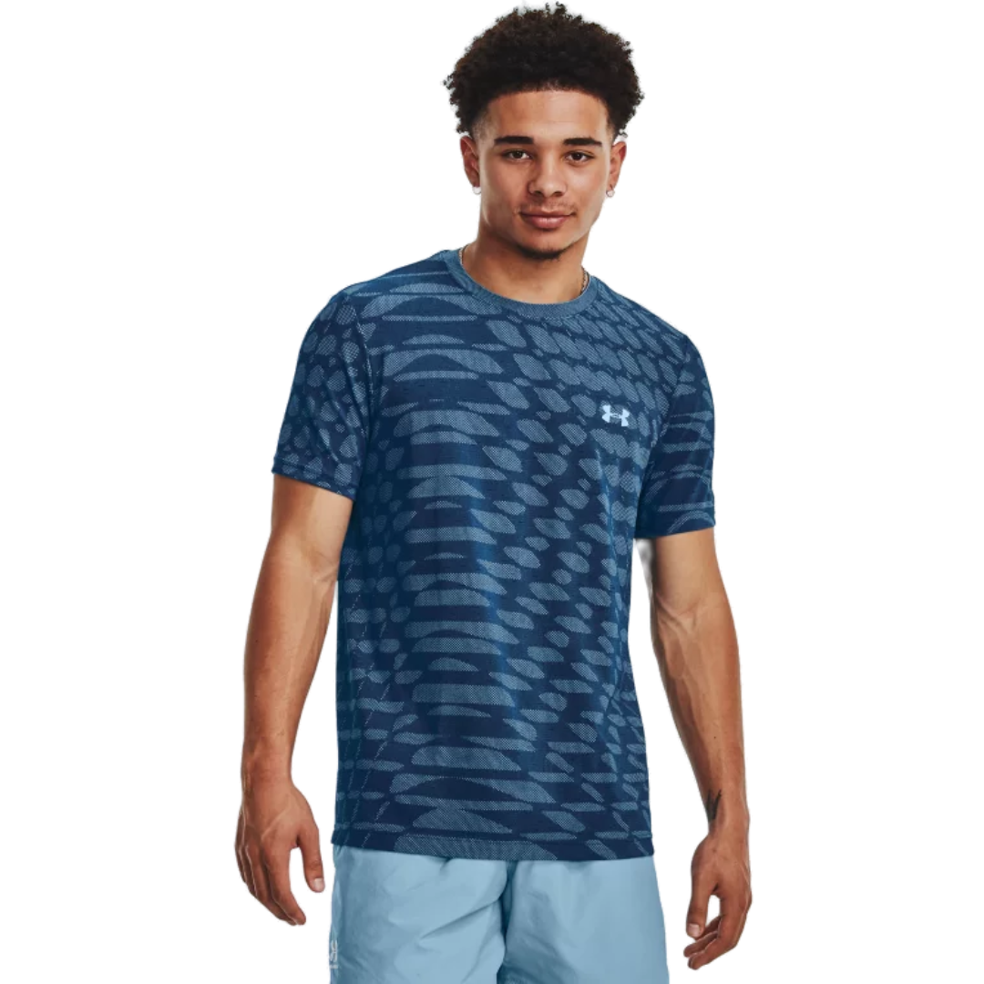 Under Armour Seamless Shirt - Varsity Blue