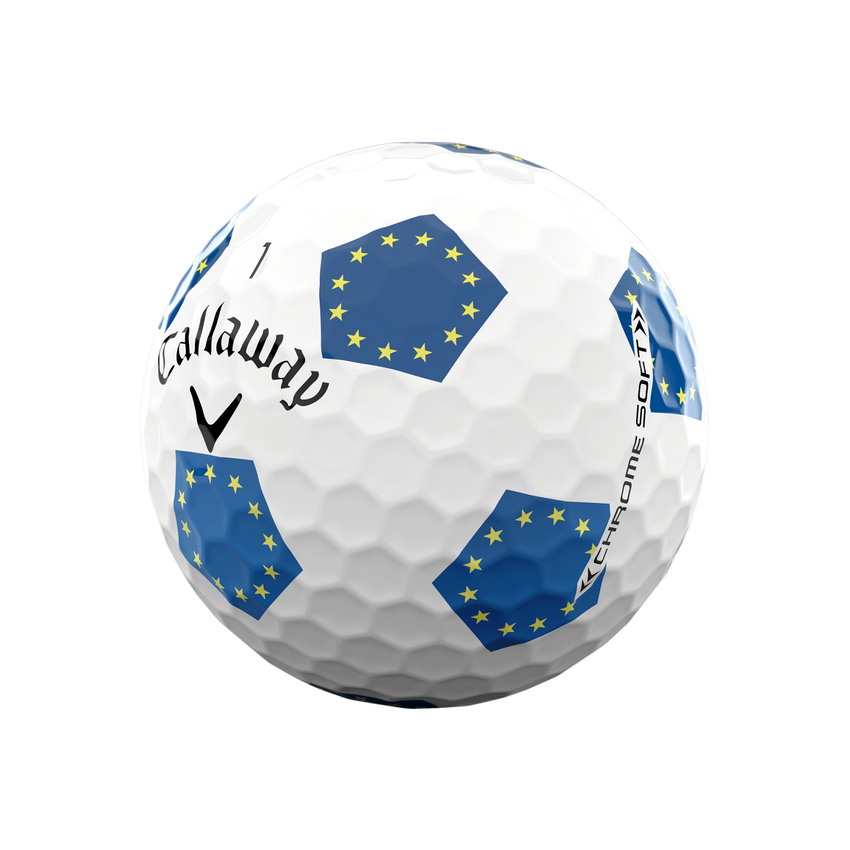 Ryder Cup Callaway Chrome Soft Truvis Dozen | Team Europe