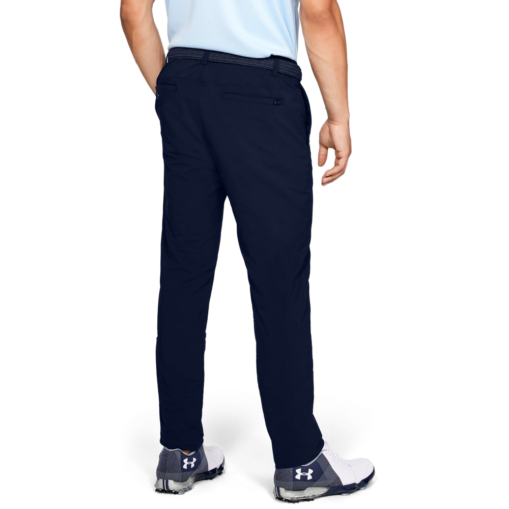 Under Armour Performance Slim Taper Trousers - Navy - Desirable Golf