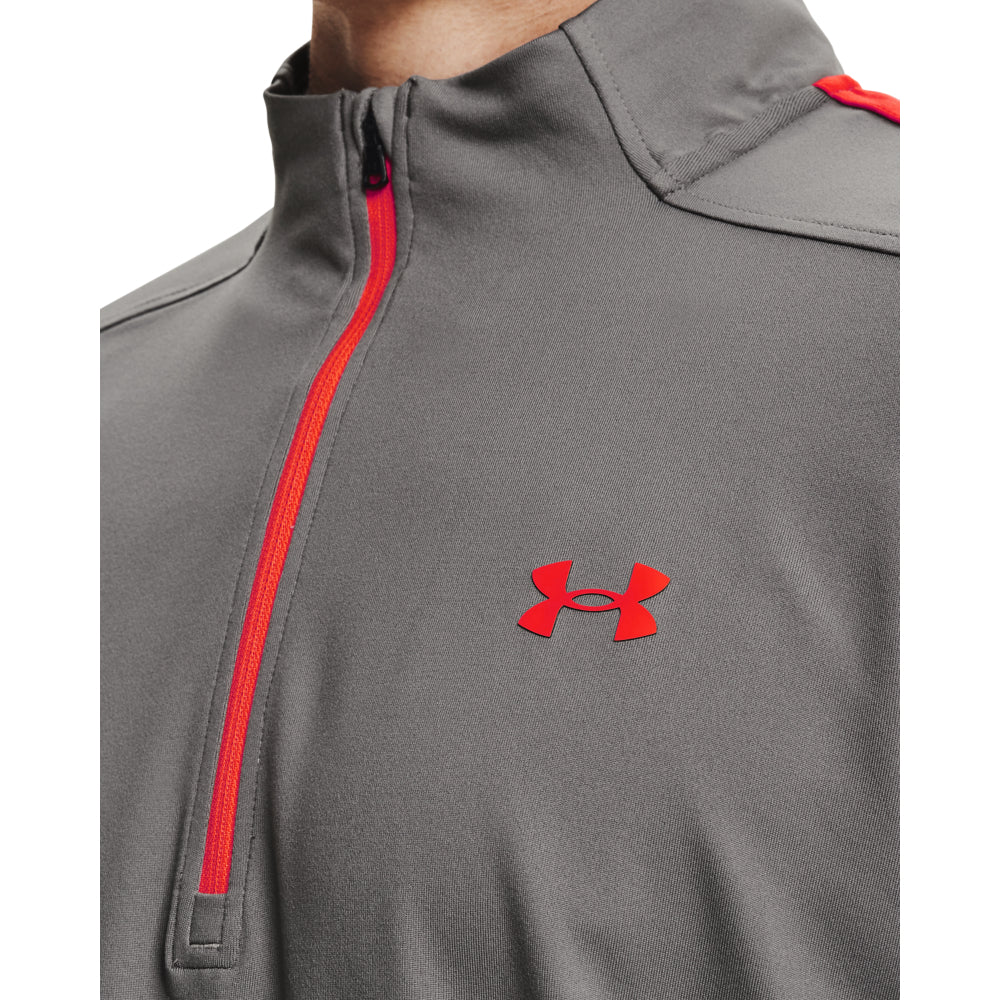 Under Armour Storm Midlayer 1/2 Zip (Concrete) - Desirable Golf