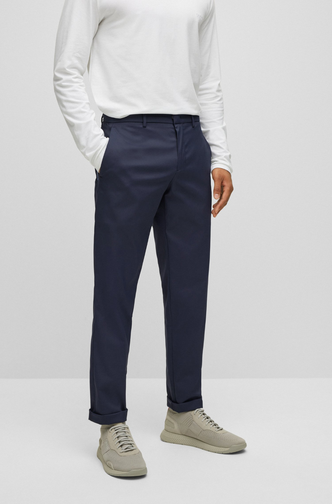 BOSS Spectre Trousers - Dark Blue
