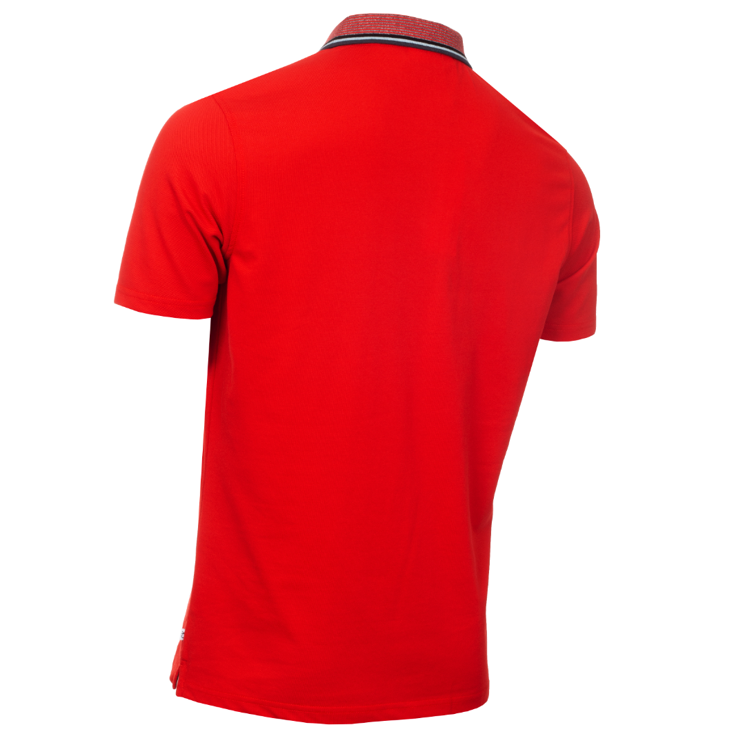 Calvin Klein Monterey Polo Shirt - Cardinal Red