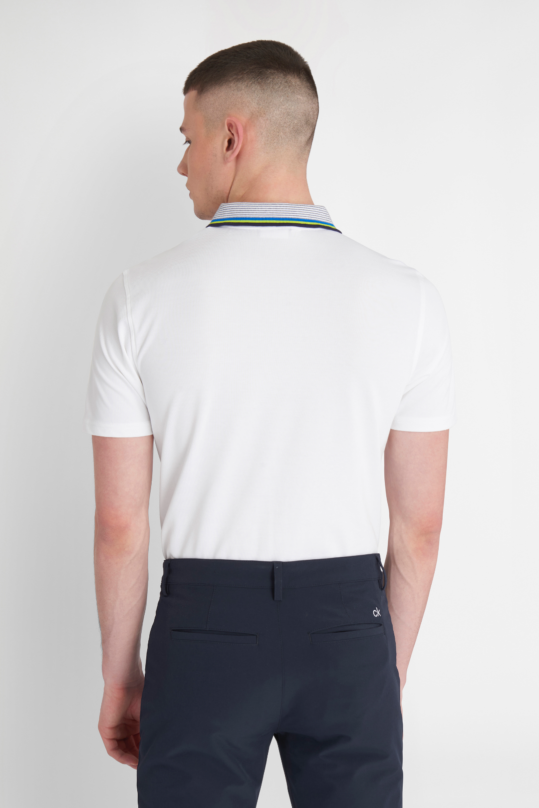 Calvin Klein Monterey Polo Shirt - White
