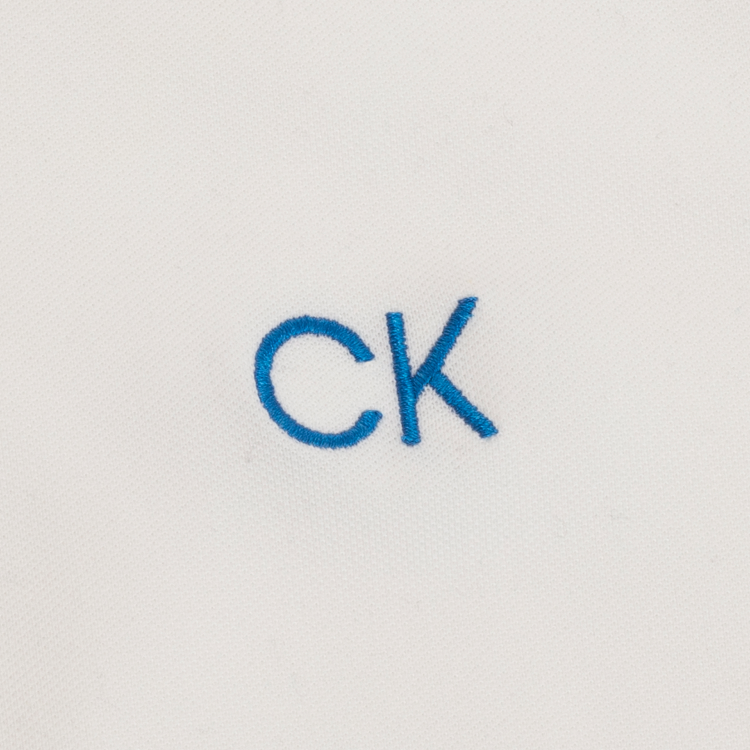 Calvin Klein Monterey Polo Shirt - White