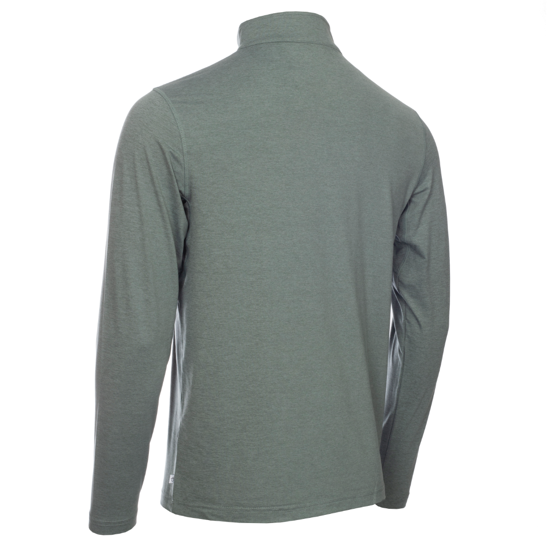 Calvin Klein Newport Half Zip - Sage
