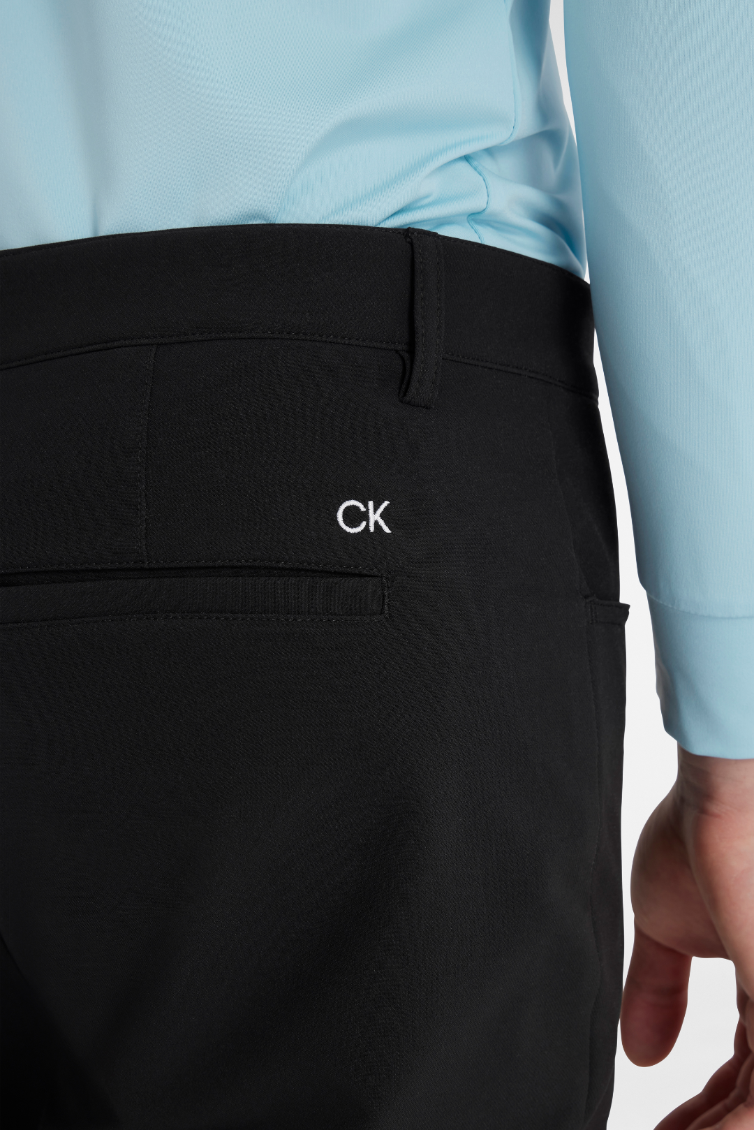 Calvin Klein Winter Genius Stretch Trousers - Black