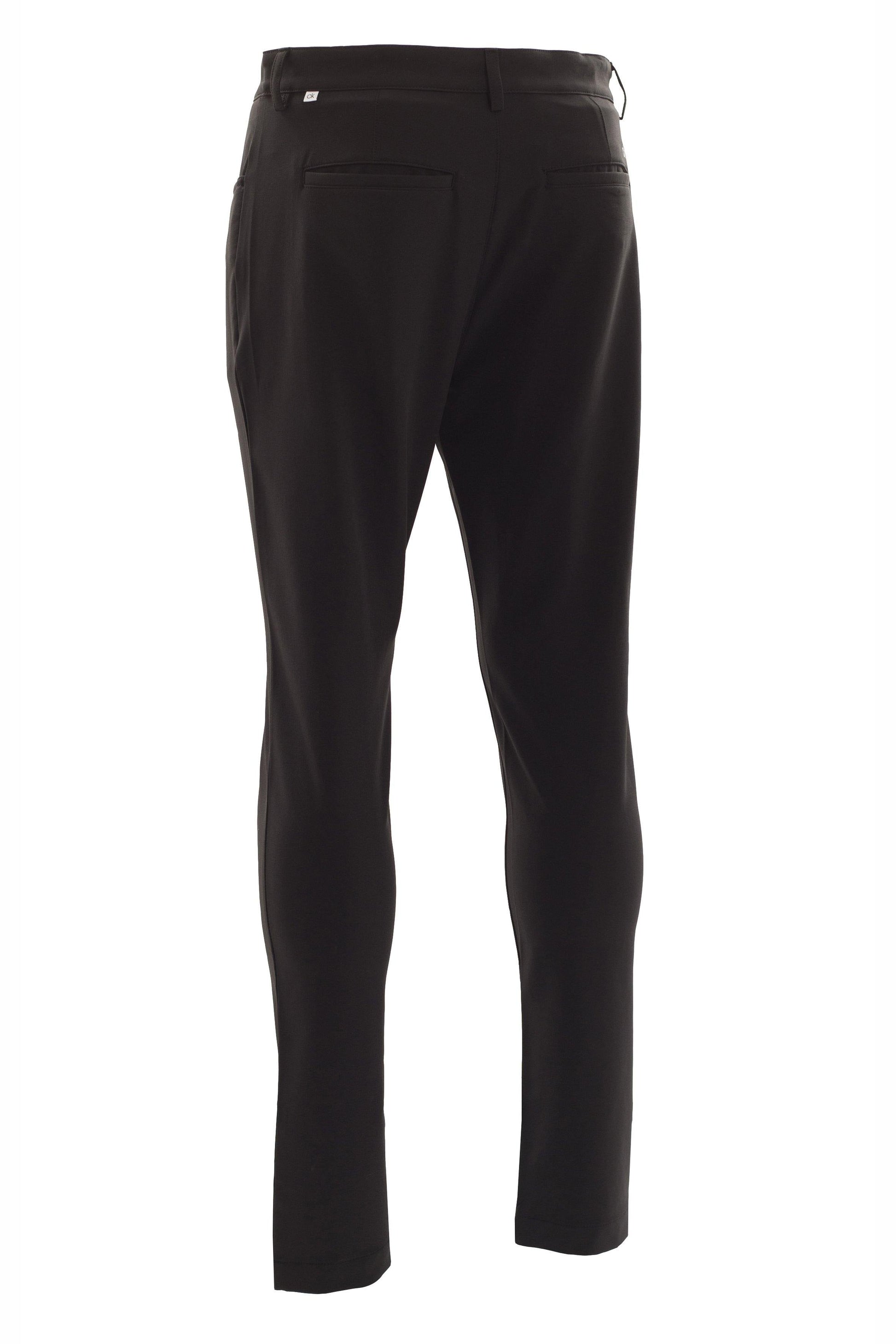 Calvin Klein Genius 4-Way Stretch Trousers - Black