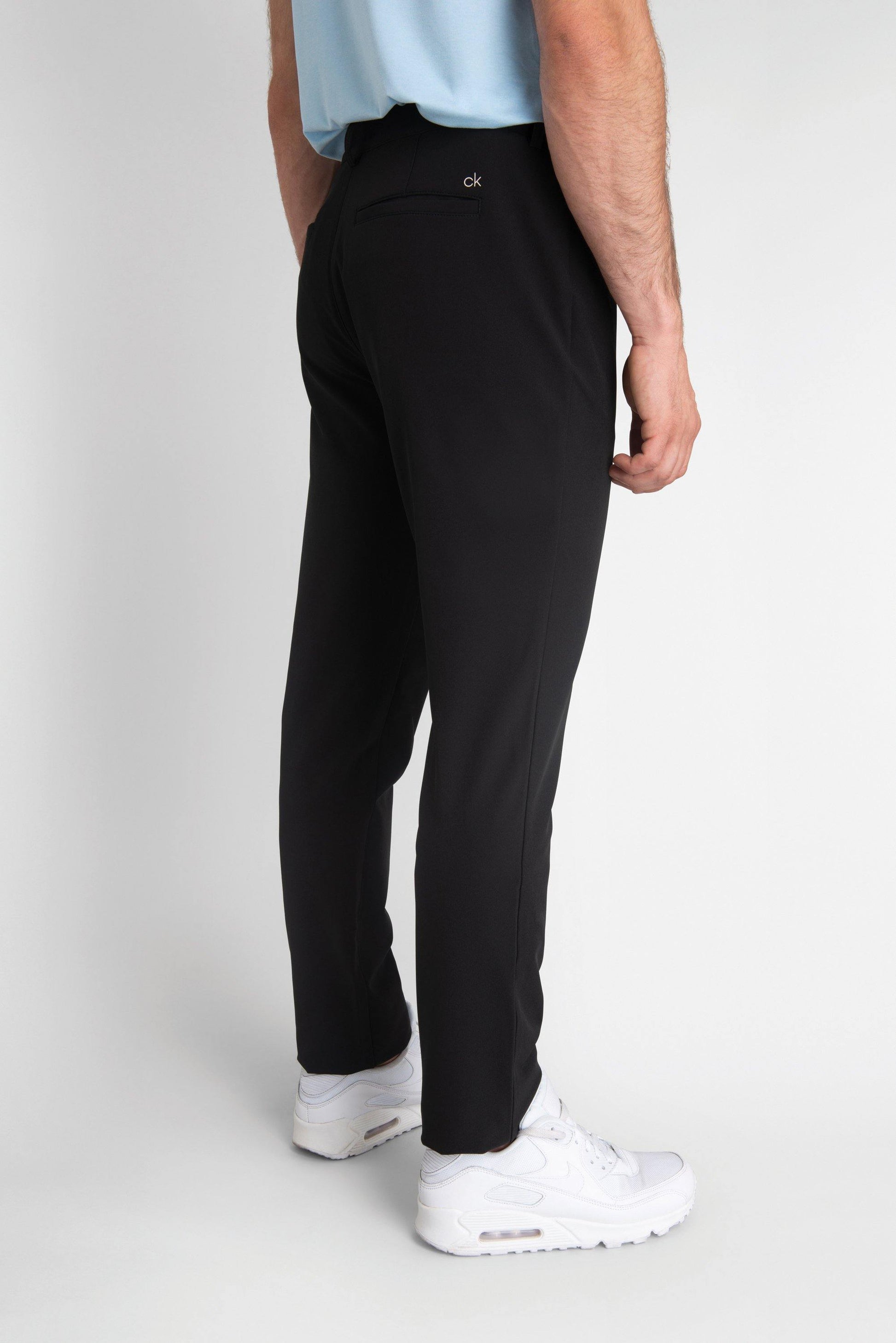 Calvin Klein Genius 4-Way Stretch Trousers - Black