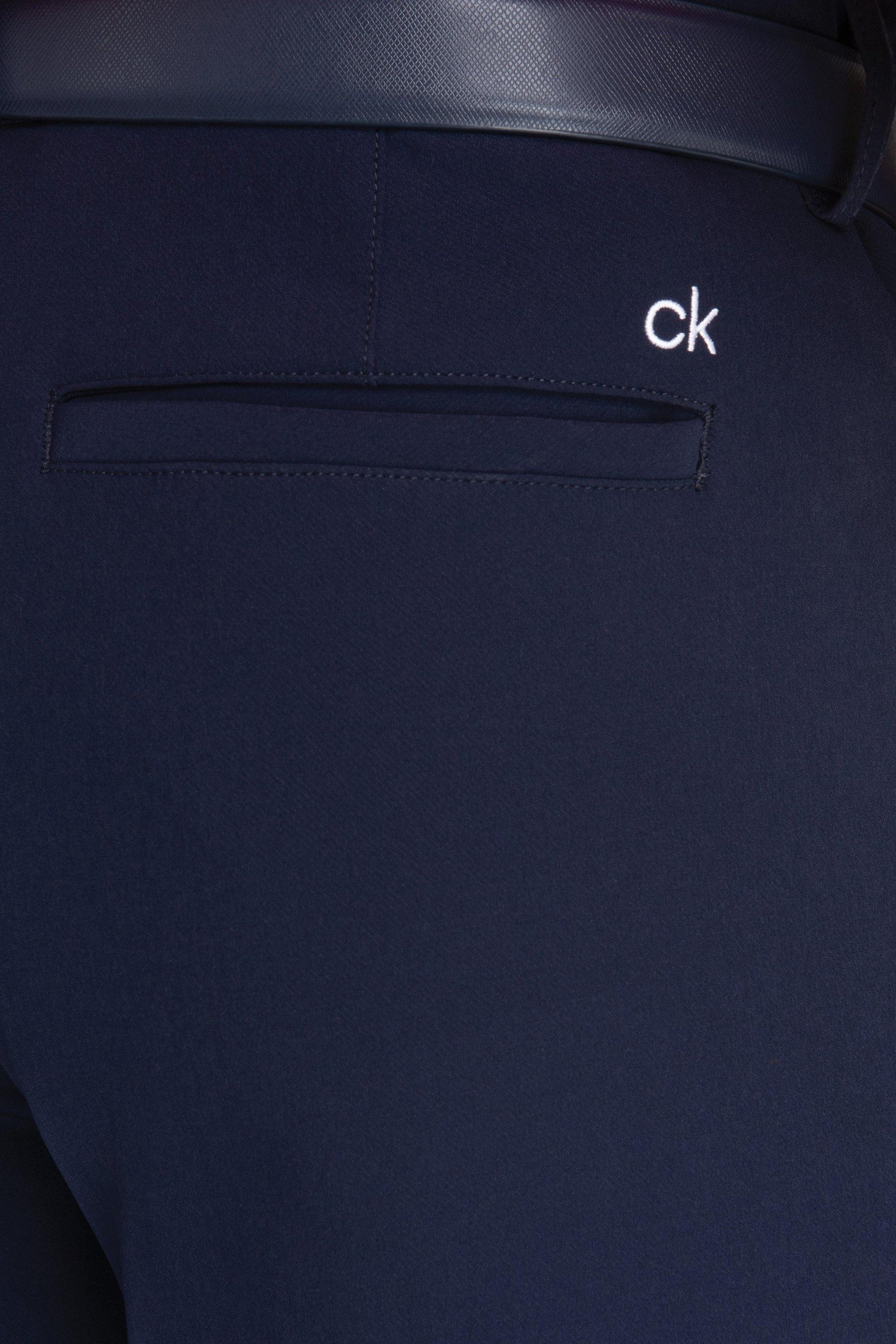 Calvin Klein Genius 4-Way Stretch Trousers - Navy