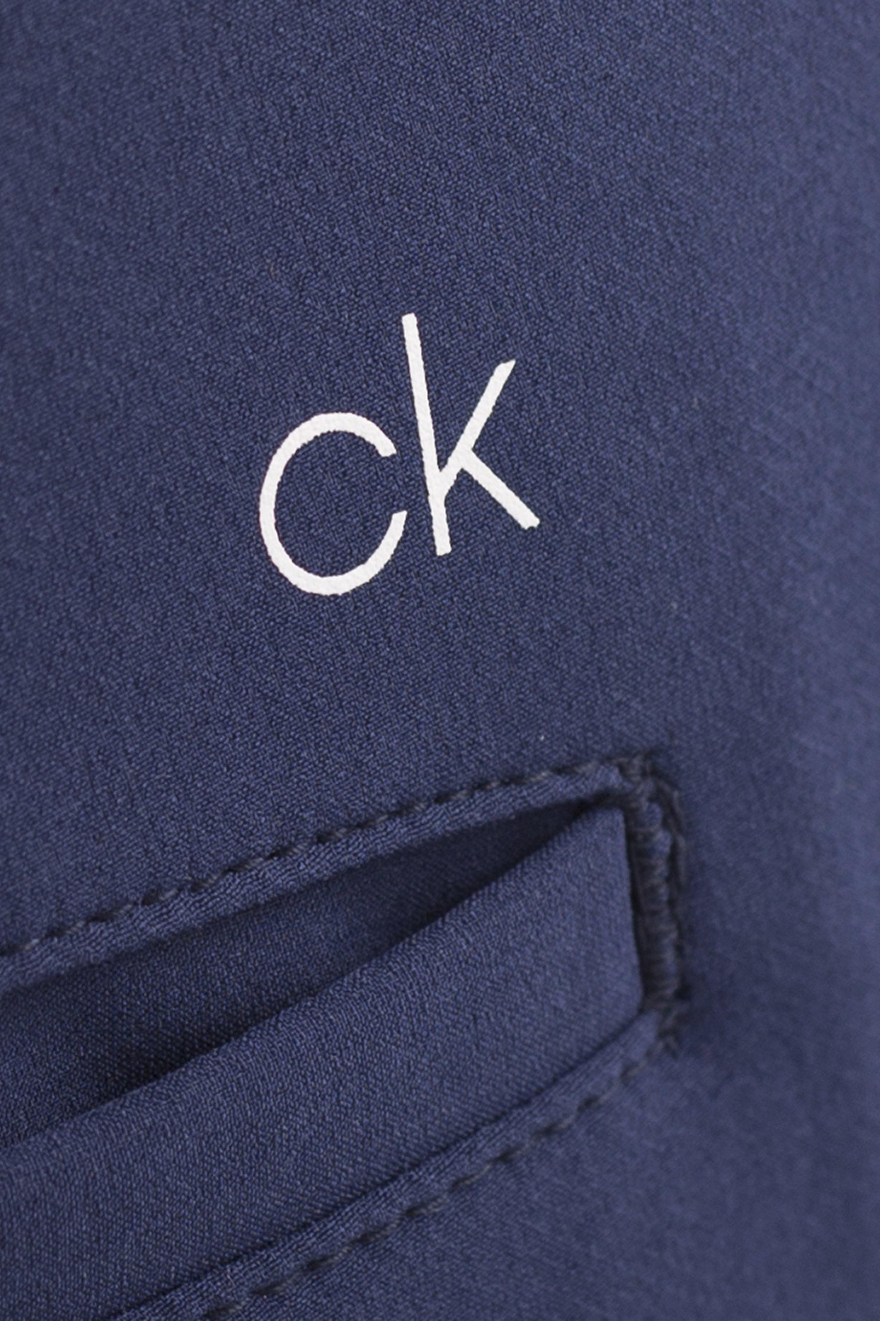 Calvin Klein Genius 4-Way Stretch Trousers - Navy