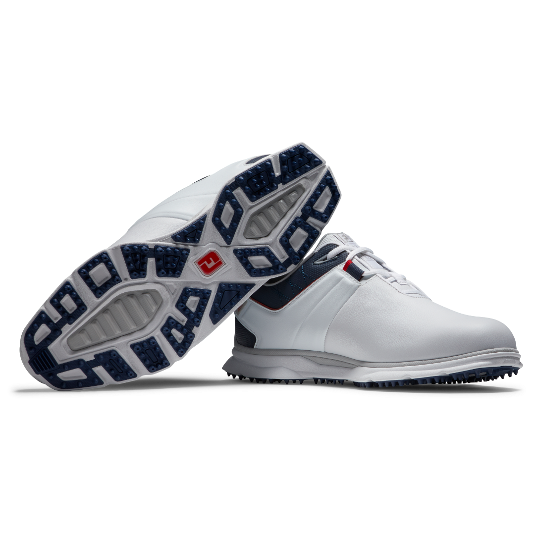 Footjoy Pro SL 2022 golf shoes white navy red