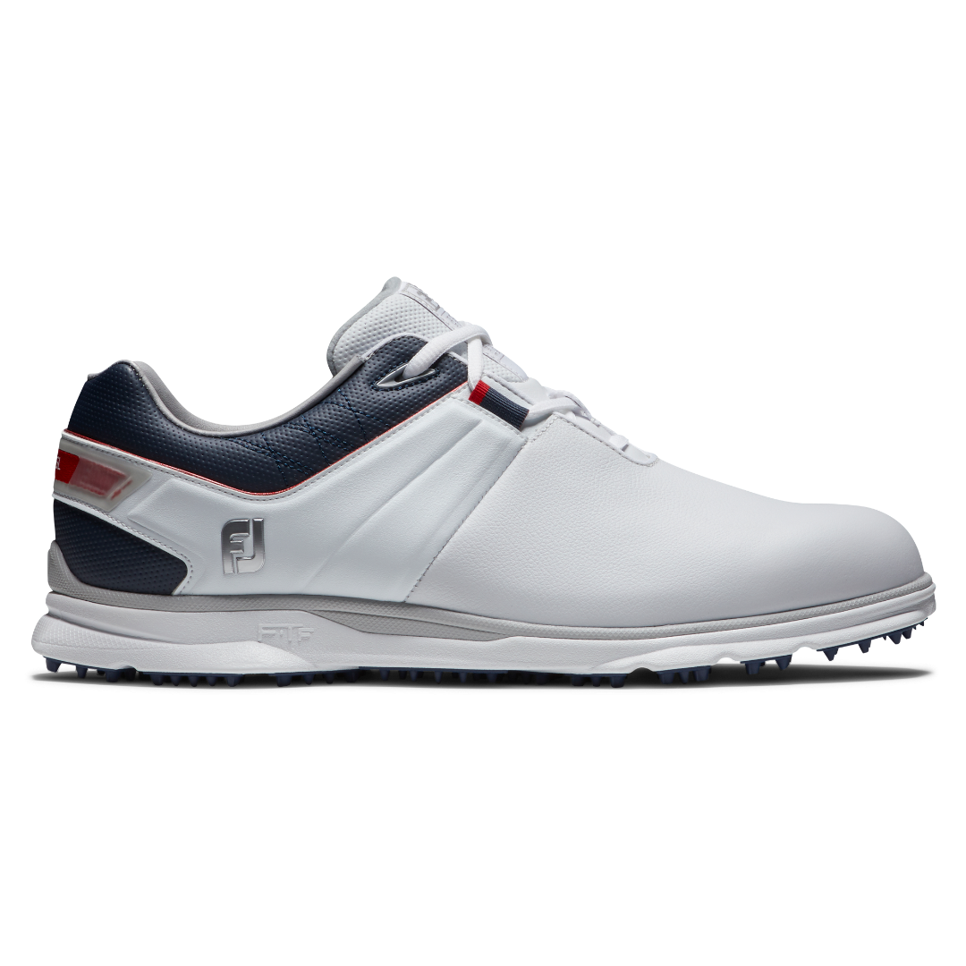 Footjoy Pro SL 2022 golf shoes white navy red