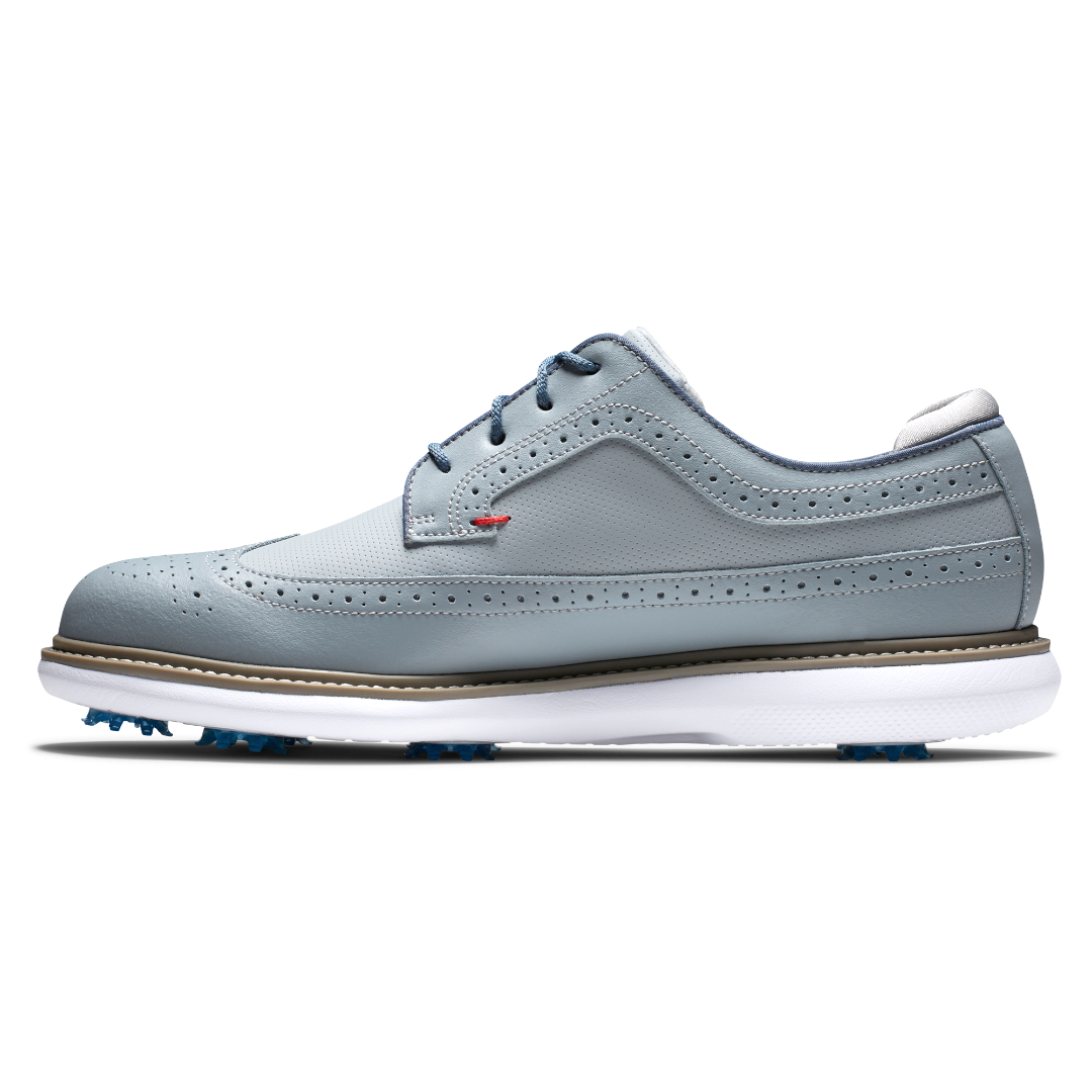 Footjoy traditions wingtip 2022 golf shoes grey