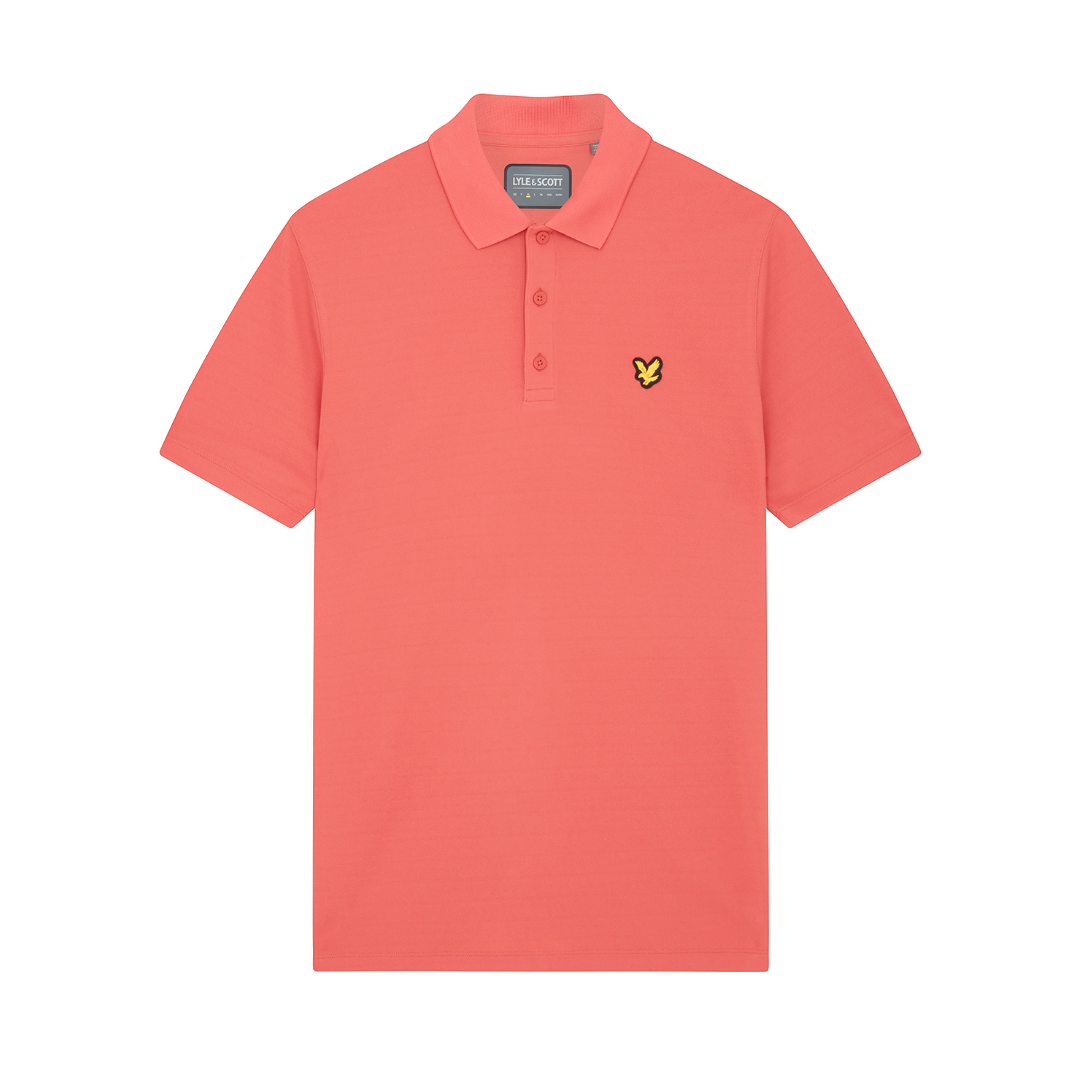 Lyle & Scott Golf Tech Polo - Shrimp