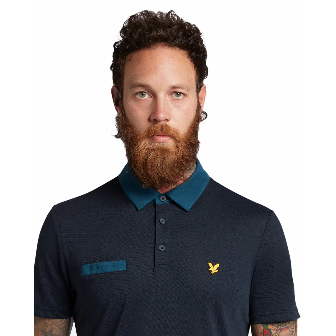 Lyle & Scott Aviemore Polo - Dark Navy