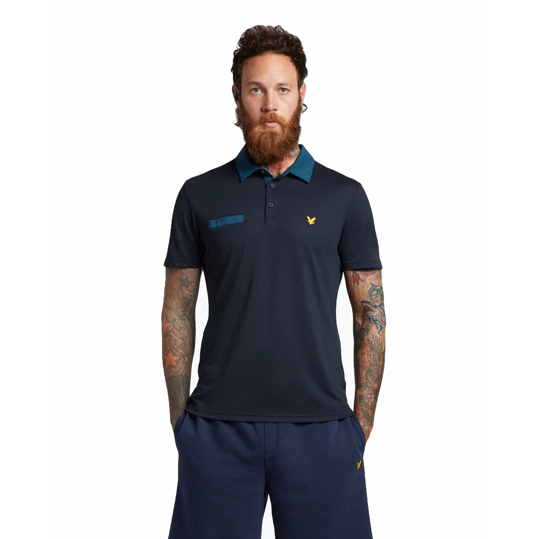 Lyle & Scott Aviemore Polo - Dark Navy