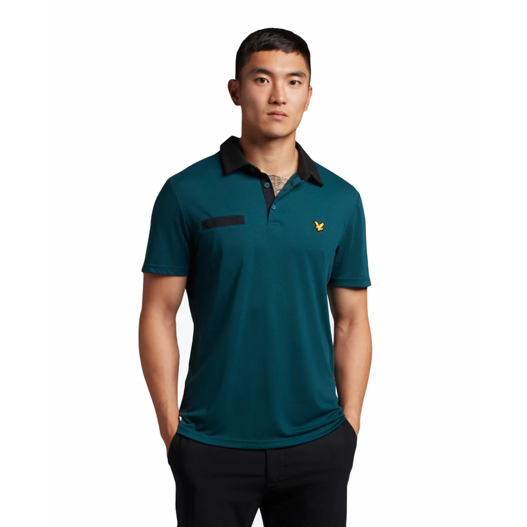 Lyle & Scott Aviemore Polo - Golf Green