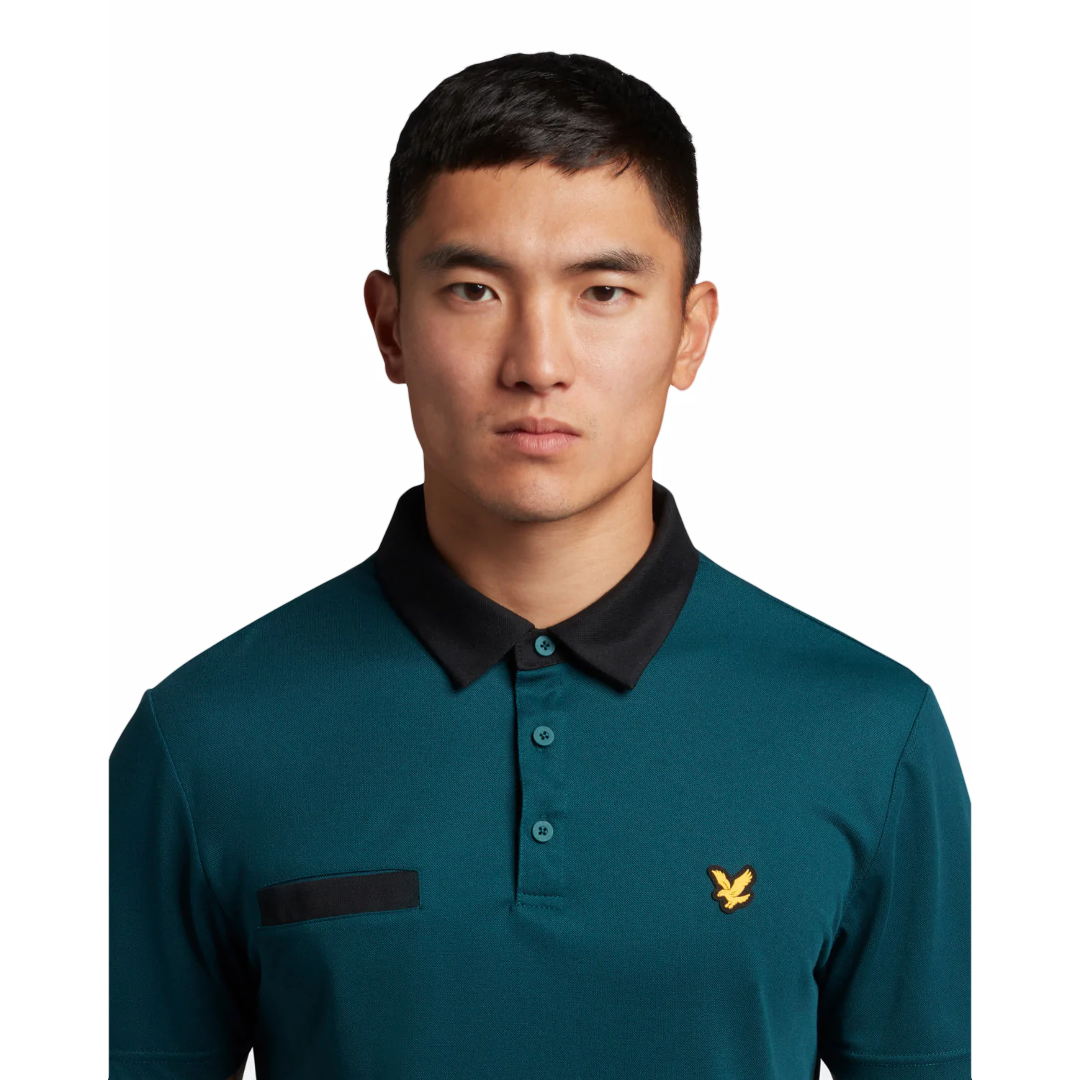 Lyle & Scott Aviemore Polo - Golf Green