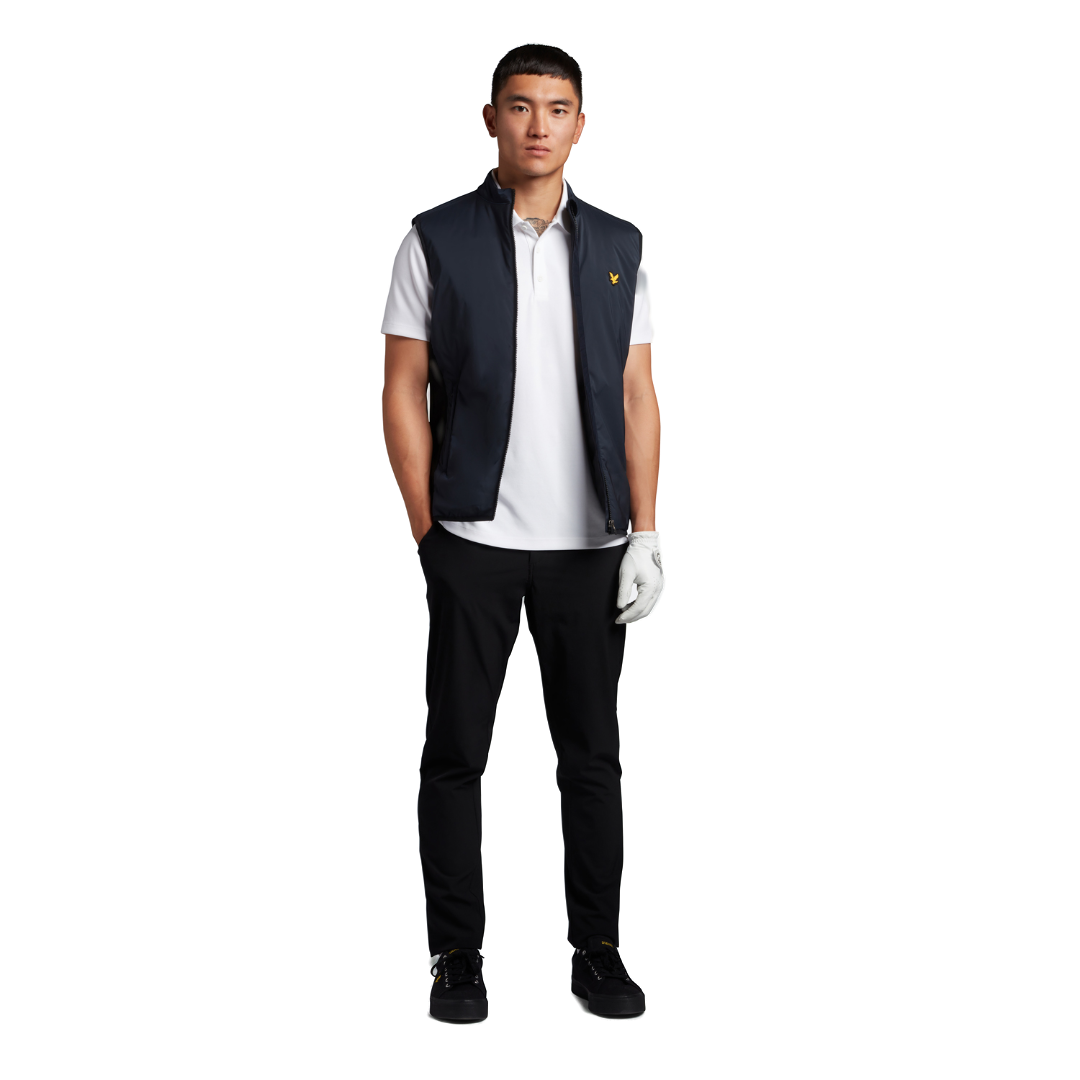 Lyle & Scott Golf Tech Polo - White
