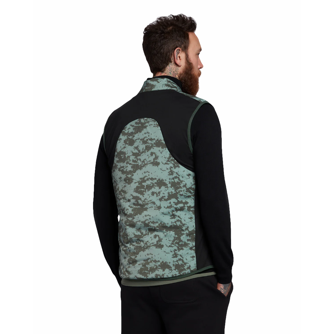 Lyle & Scott Seafoam Gilet - Cactus Green/Stonewall green
