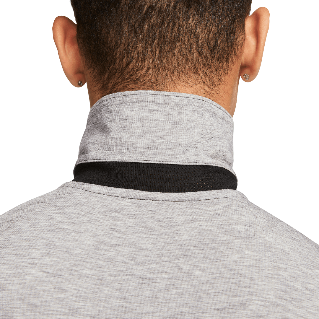 Nike Dri-Fit Tour Polo Heather - Black/White
