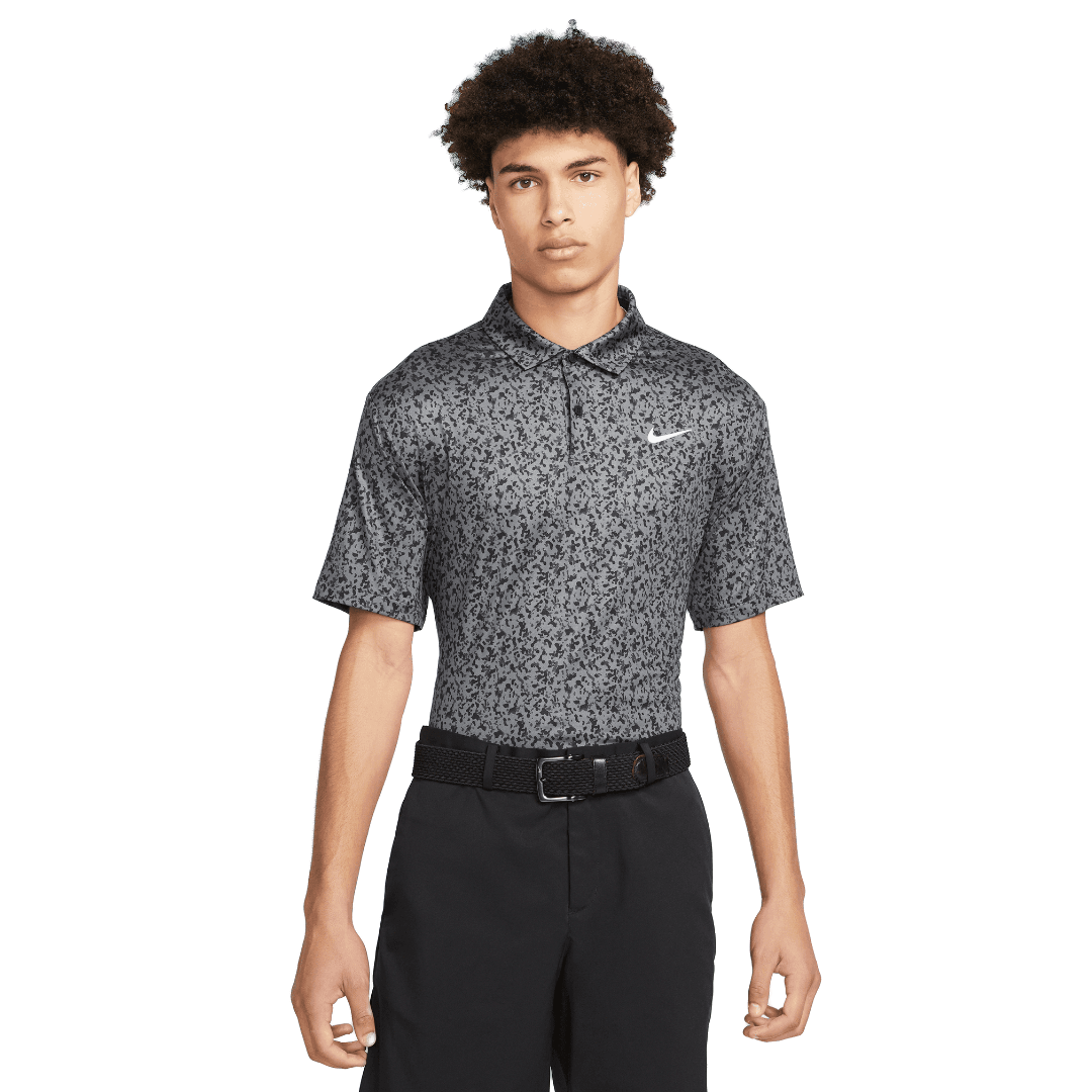 Nike Dri-Fit ADV Tour Camo Polo - Iron Grey