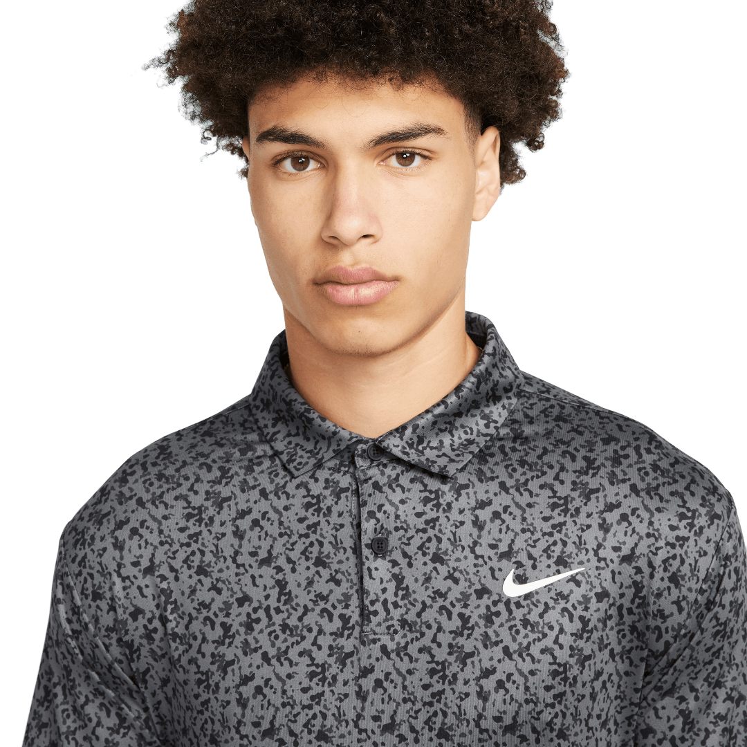 Nike Dri-Fit ADV Tour Camo Polo - Iron Grey