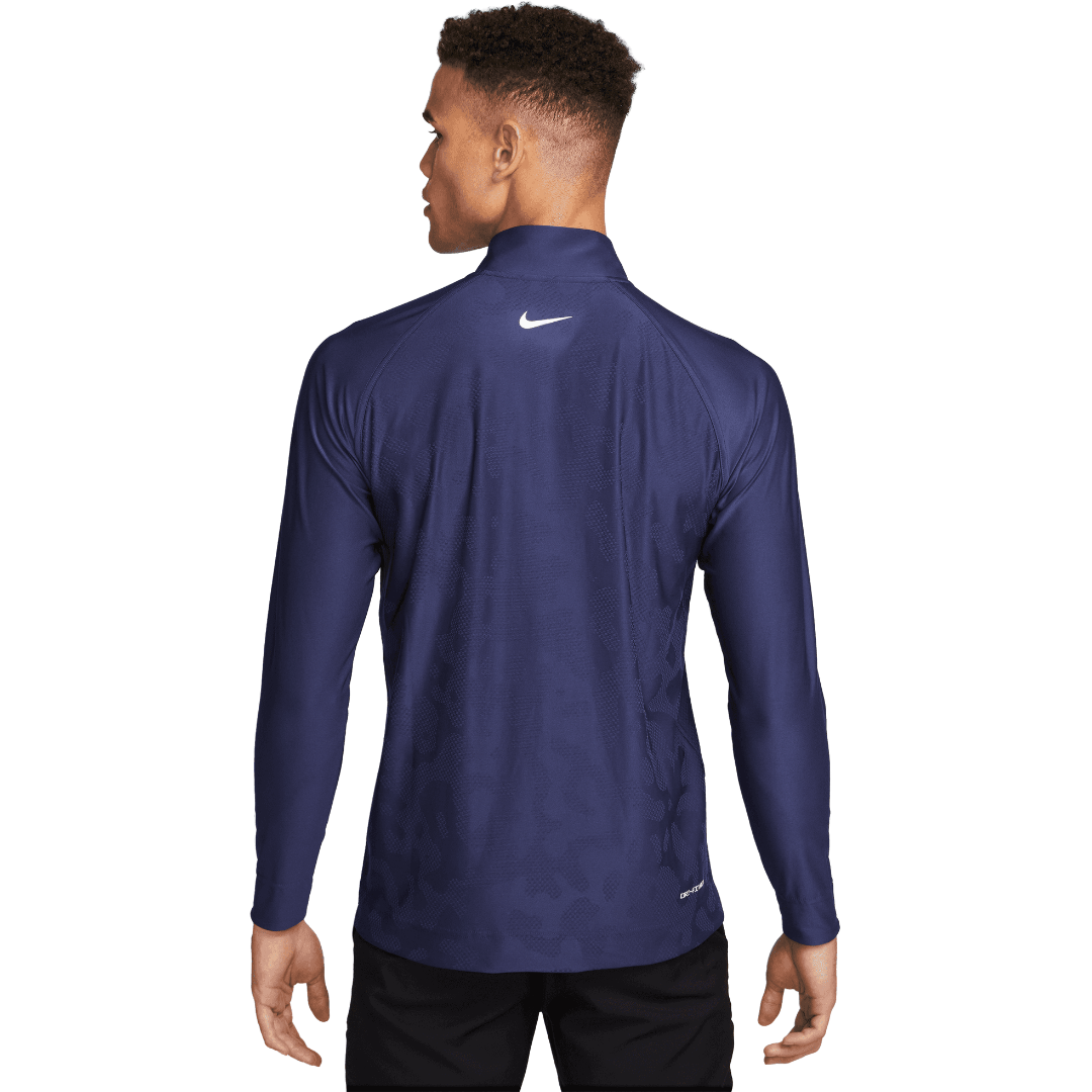 Nike Tour Dri-Fit ADV Half Zip Top - Midnight Navy