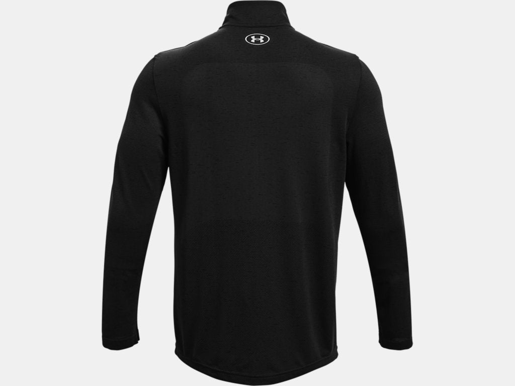Under Armour Seamless 1/2 Zip Black - Desirable Golf