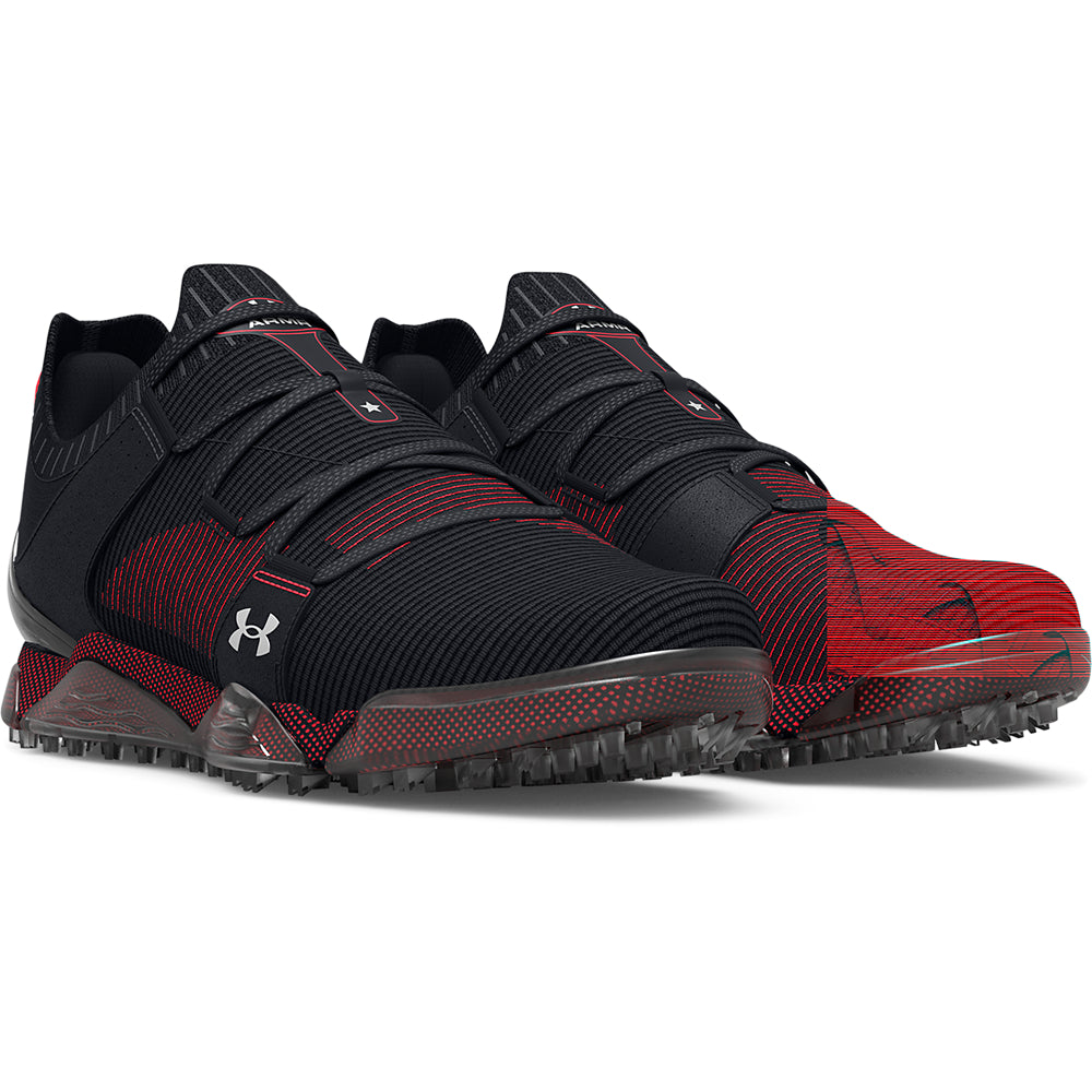 Under Armour HOVR Tour SL Golf Shoes Black Red
