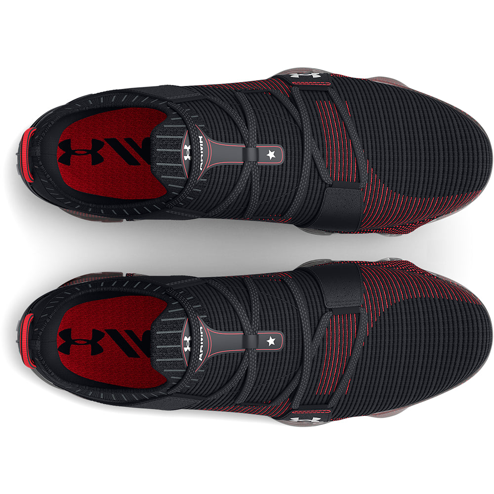 Under Armour HOVR Tour SL Golf Shoes Black Red