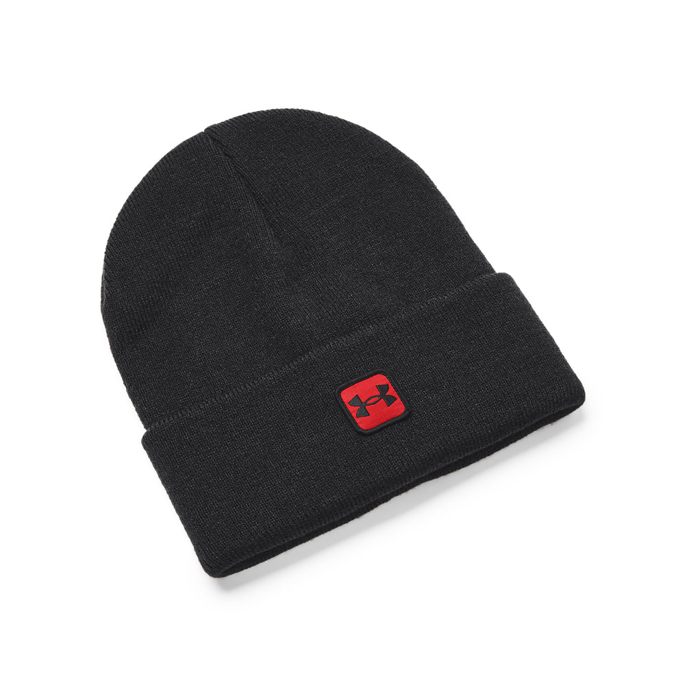 Under Armour Halftime Cuff Beanie - Black/Red