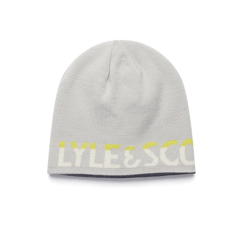 Lyle & Scott Reversible Beanie (Pebble) - Desirable Golf