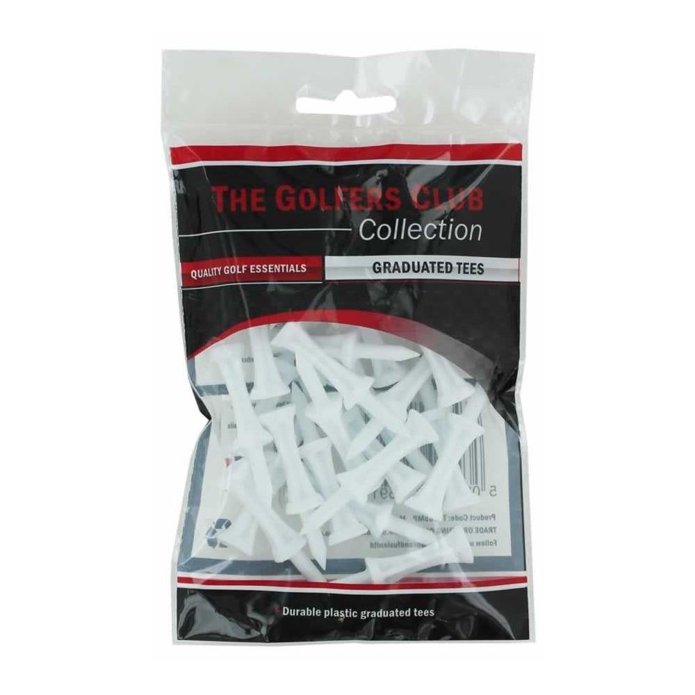 Tees (White - 31mm) - Desirable Golf