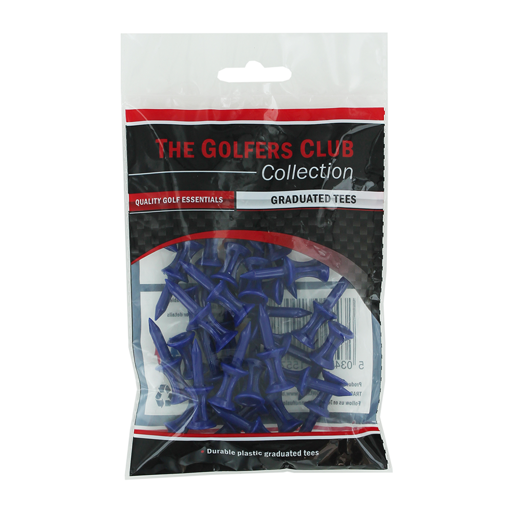 Tees (Blue - 18mm) - Desirable Golf