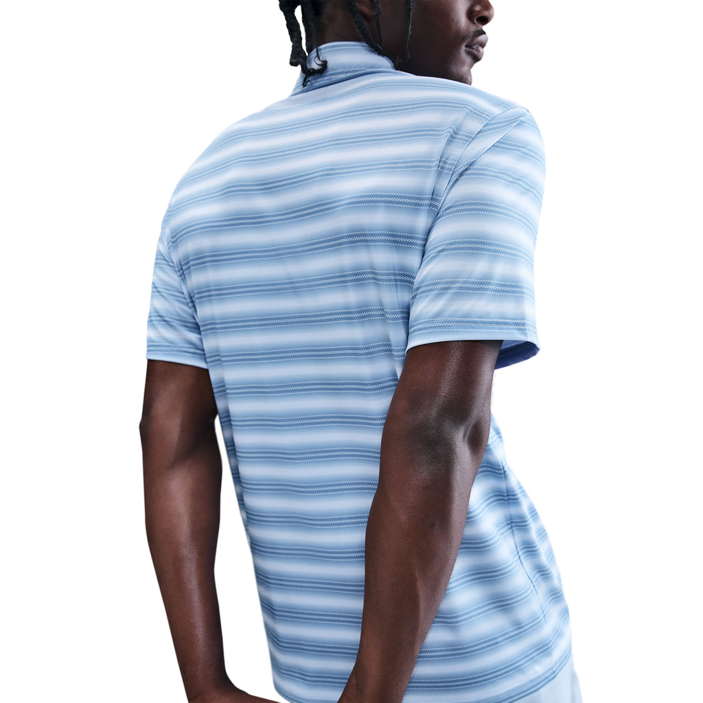 Dri-Fit Velocity Stripe Polo - Blue