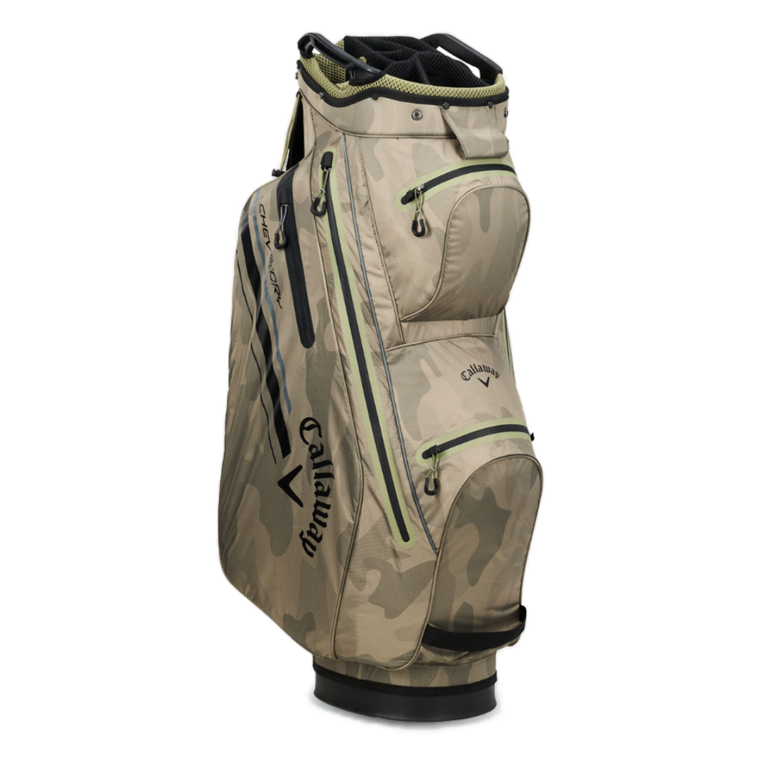 Callaway Chev 14 Dry Golf Cart Bag - Olive Camo Callaway Chev 14 Dry Golf Cart Bag - Olive Camo