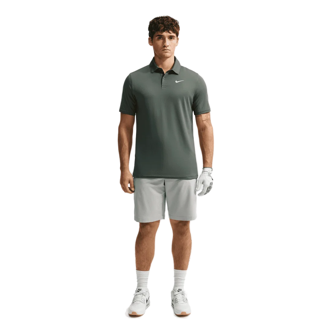 NIKE Dri-Fit Velocity Polo Solid - Camo Green