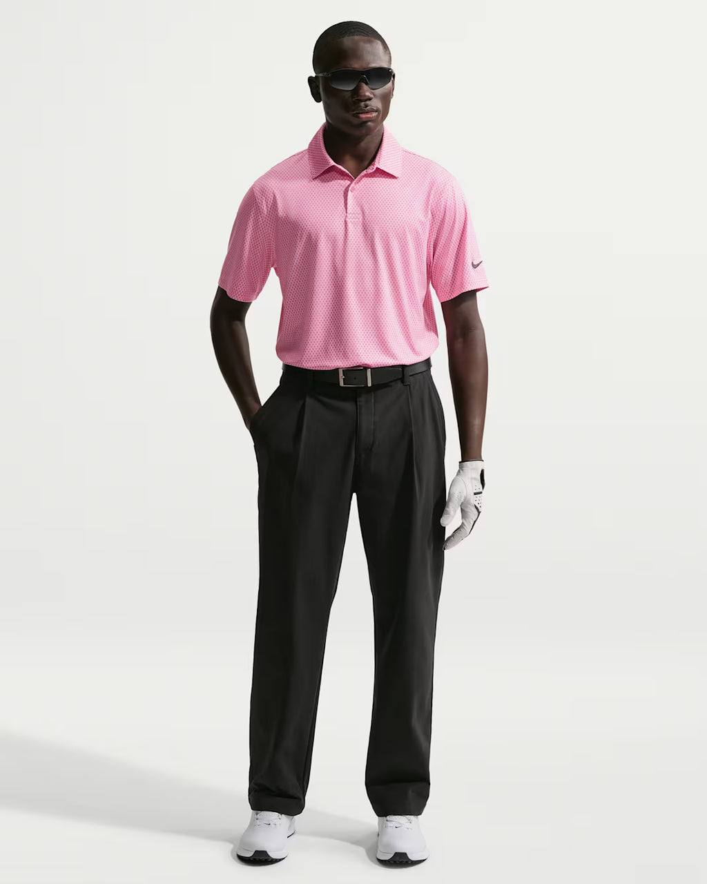 Dri-Fit Velocity Floral Polo - Pink