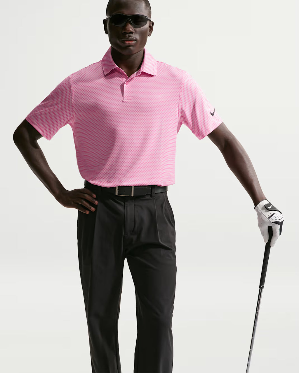 Dri-Fit Velocity Floral Polo - Pink