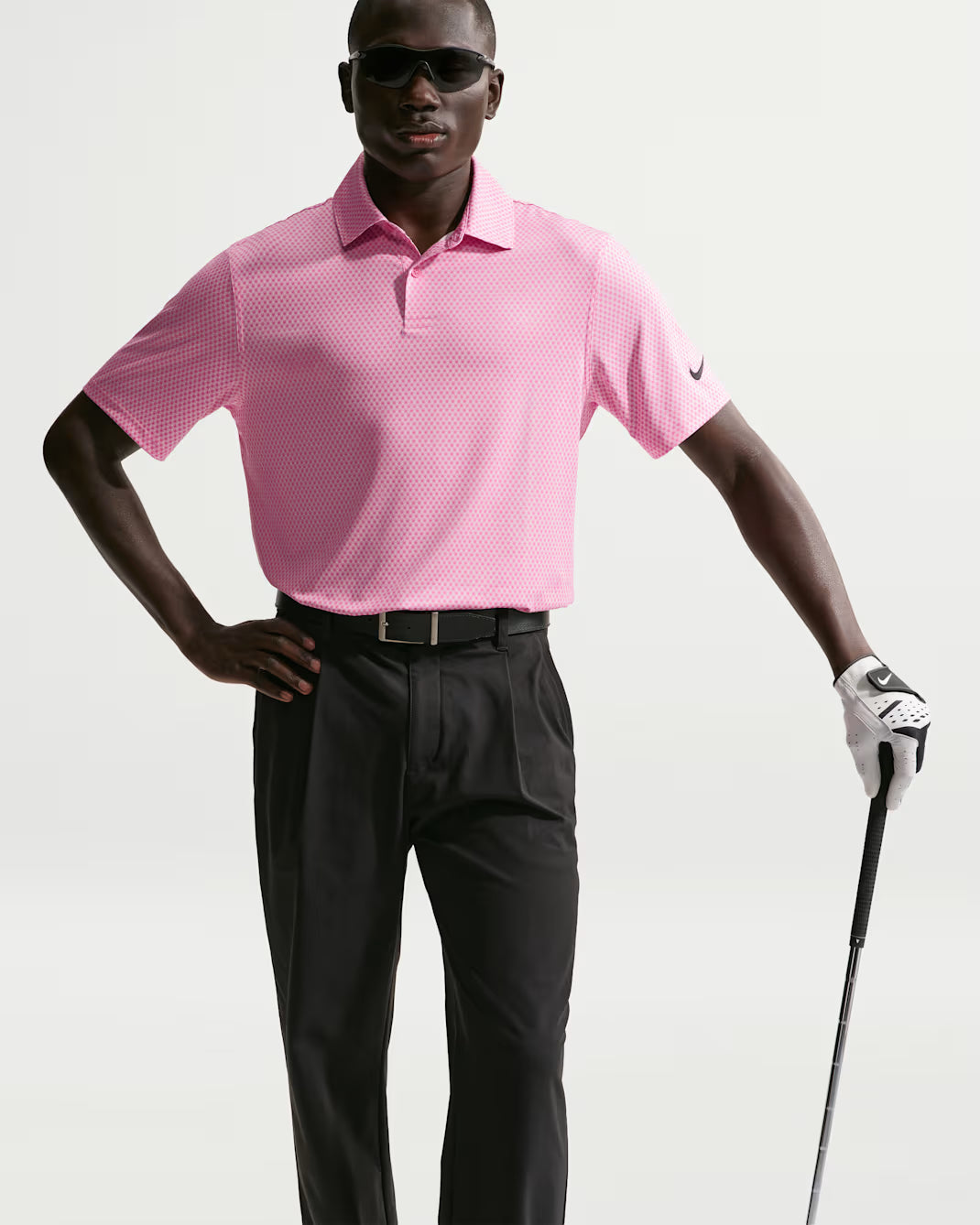 Dri-Fit Velocity Floral Polo - Pink